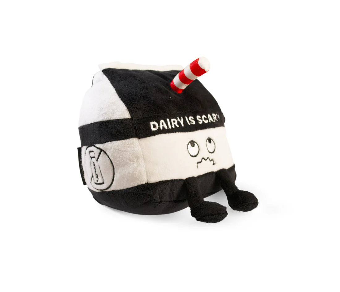pünchkins Plush Toy - Milk - "Dairy is Scary"