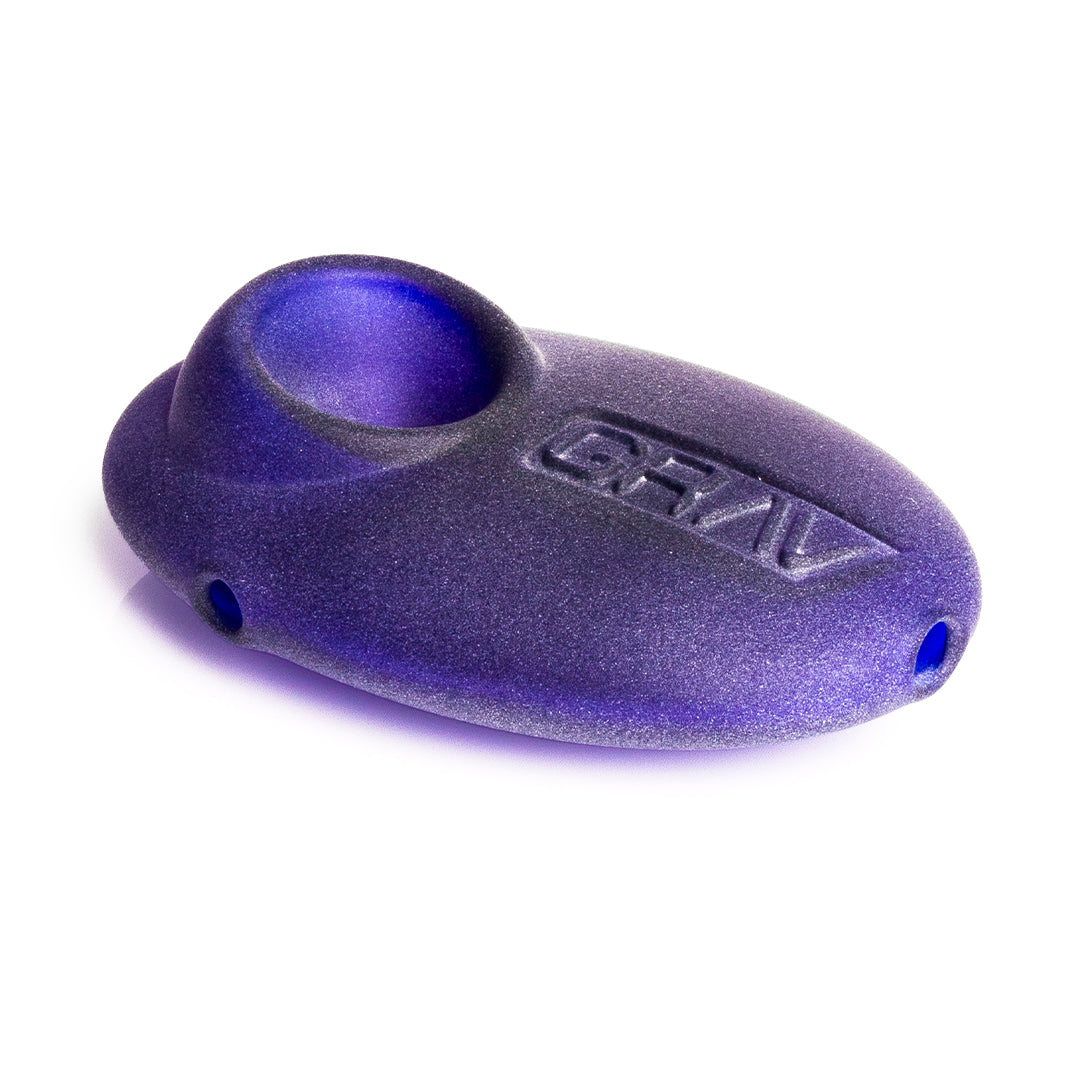 Grav 3 Inch Sandblasted Pebble Spoon Pipe