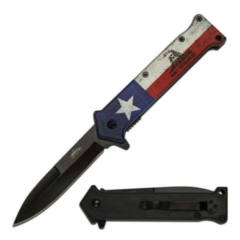 Master USA Spring Assist Knife- Dont Tread On Me