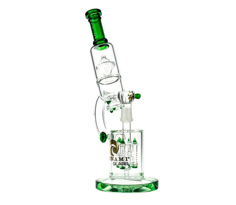 Tsunami Glass WP 10003 PC - 14" Microscope Green