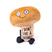 pünchkins Plush Toy - Mushroom - " I don't give a Shitake"