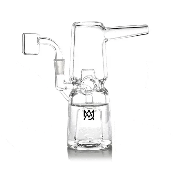 MJ Arsenal Turret Mini Dab Rig - Clear