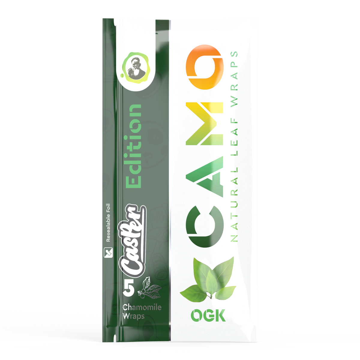 Camo Natural Leaf Wraps - OGK