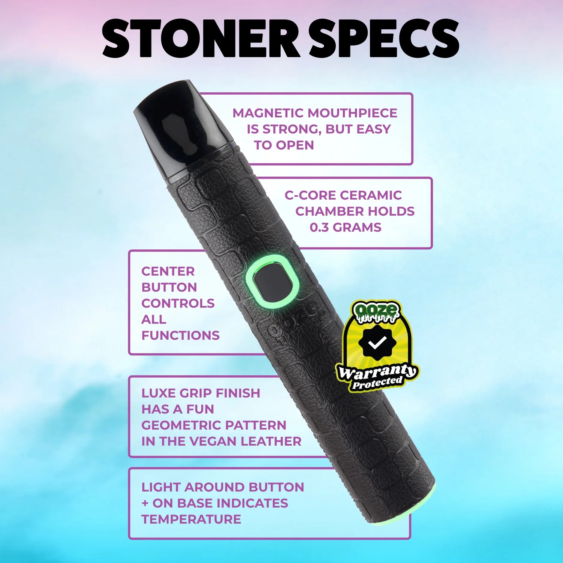 Ooze Pinch Dry Herb Vaporizer
