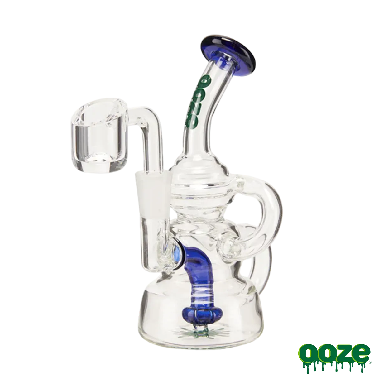 Ooze Mini Glass Dab Rig