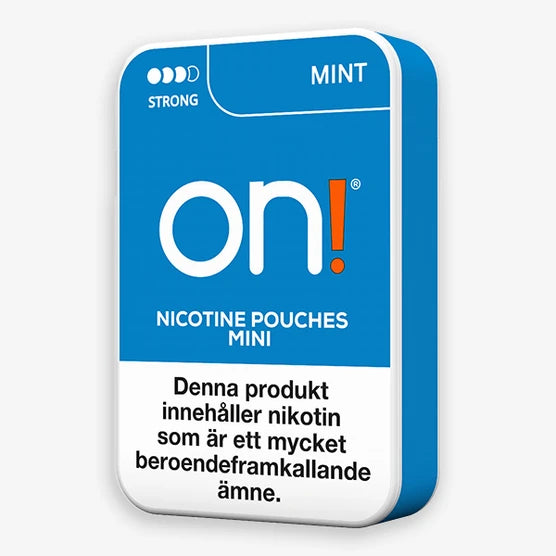 On! Plus Nicotine Pouches - Mint 12mg