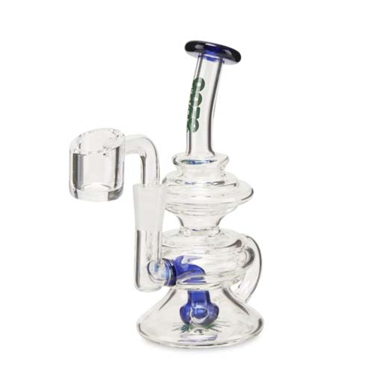 Ooze Mini Glass Dab Rig