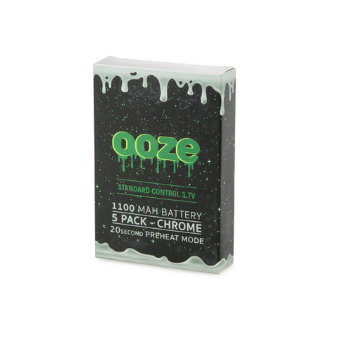 Ooze Battery-1100 MAH : Chrome