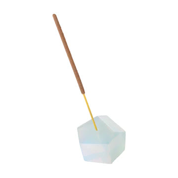 Faceted Incense Holder - Opalite