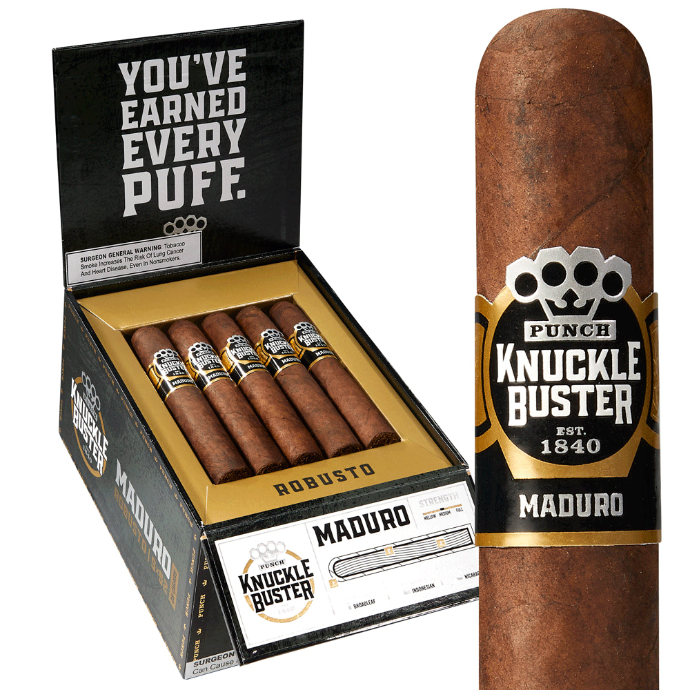 Punch Knuckle Buster Maduro Robusto 5x52