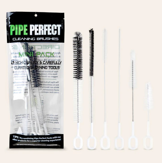Pipe Perfect 6pcs Cleaning Brush Pack