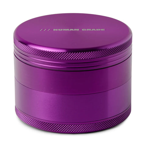 Human Grade Aluminum Grinder 2.5" 4pc - 1B