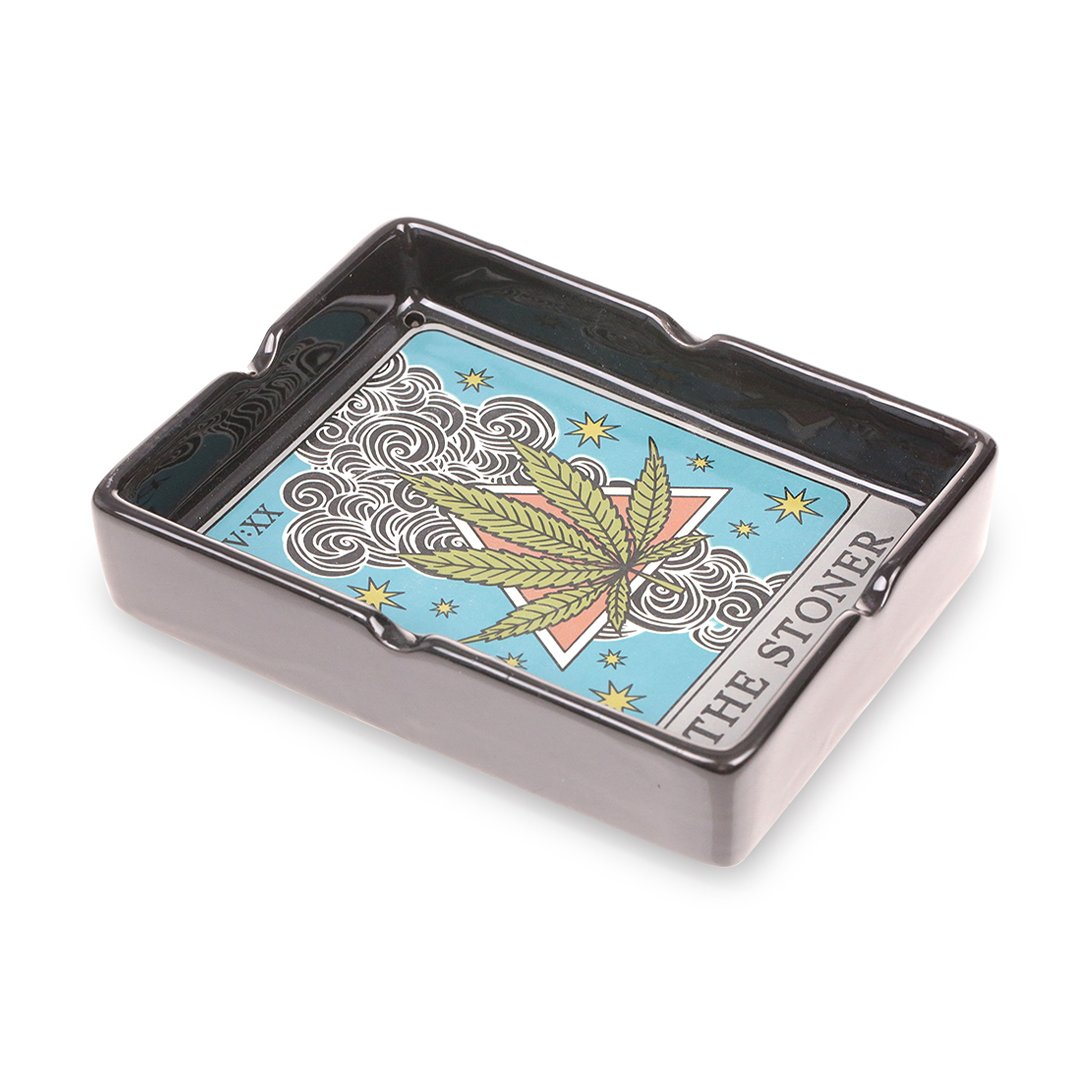 Fantasy Ashtray- The Stoner Tarot Card