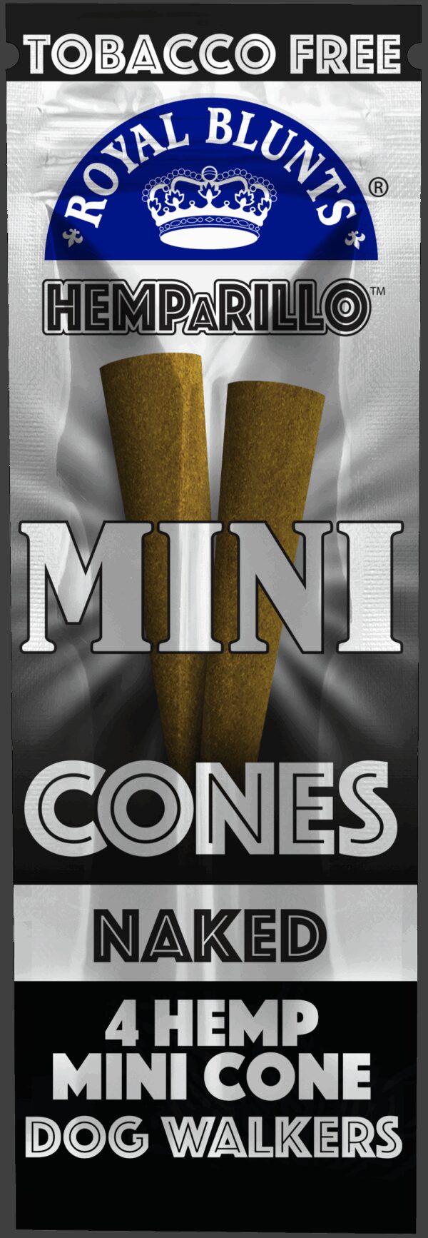 Hemparillo Mini Cones - Naked