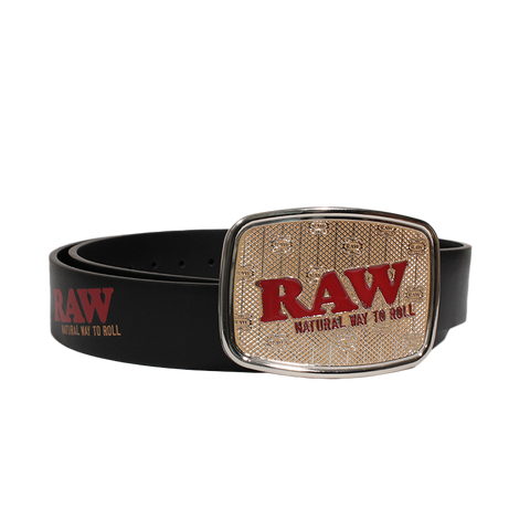 Raw Vegan Leather Belt