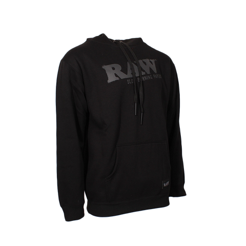 Raw Hoodie Grey Logo With Stash Product