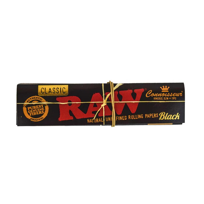 RAW Tips & Papers Connoisseur Black KSS
