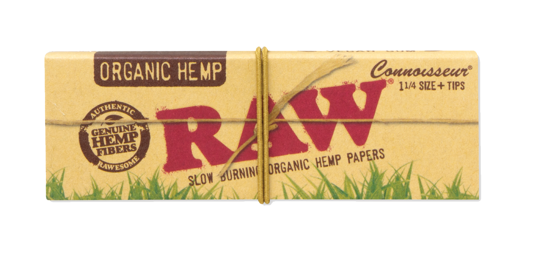 Raw Tips & Papers Connoisseur Organic Hemp 1 1/4