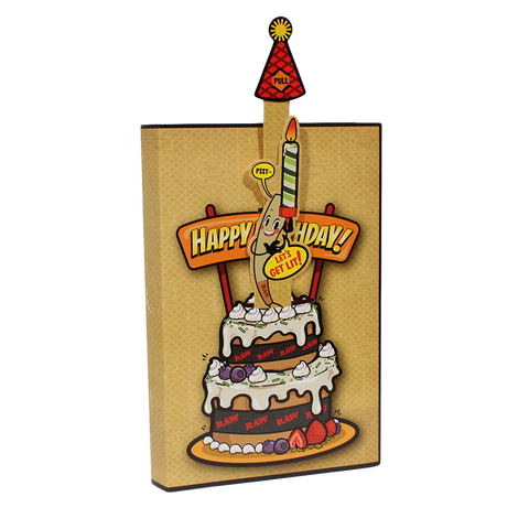 Raw Birthday Card