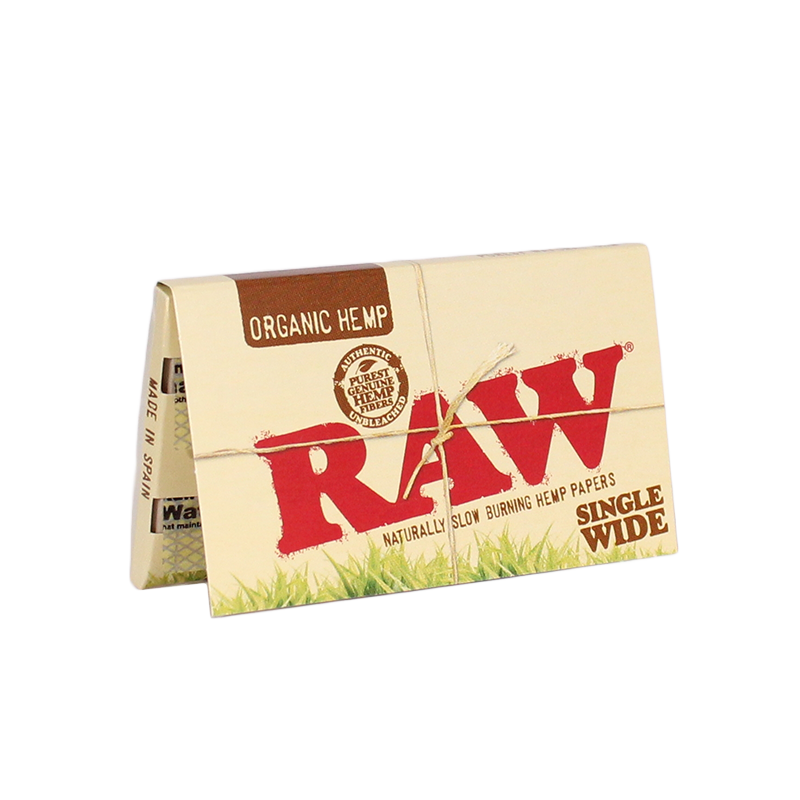 Raw Organic Hemp Single Wide 50 Count