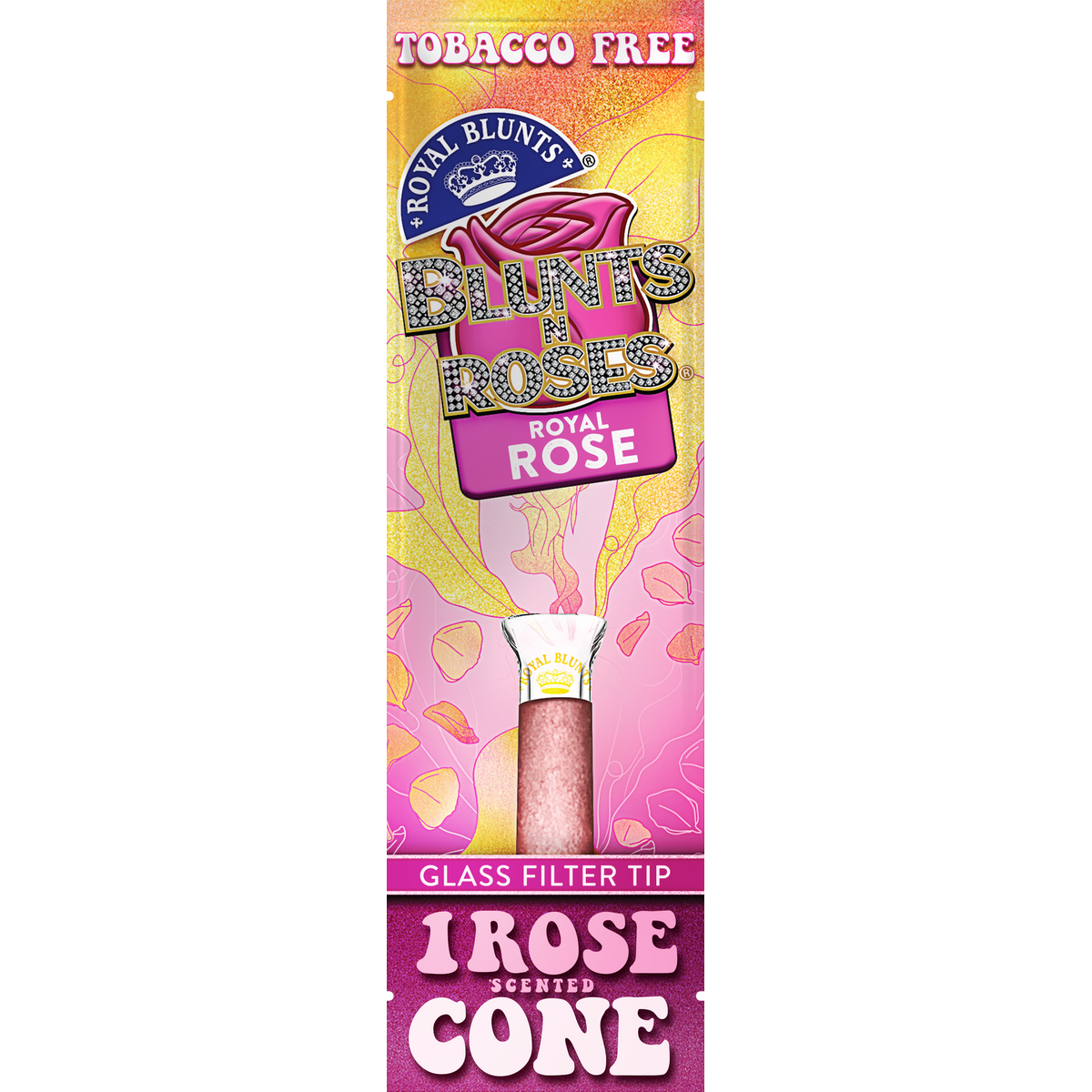 Blunts n Roses Royal Rose Cone