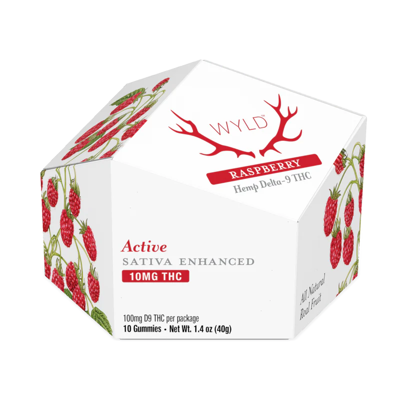WYLD 10mg Hemp Delta-9 THC Gummies 10pk