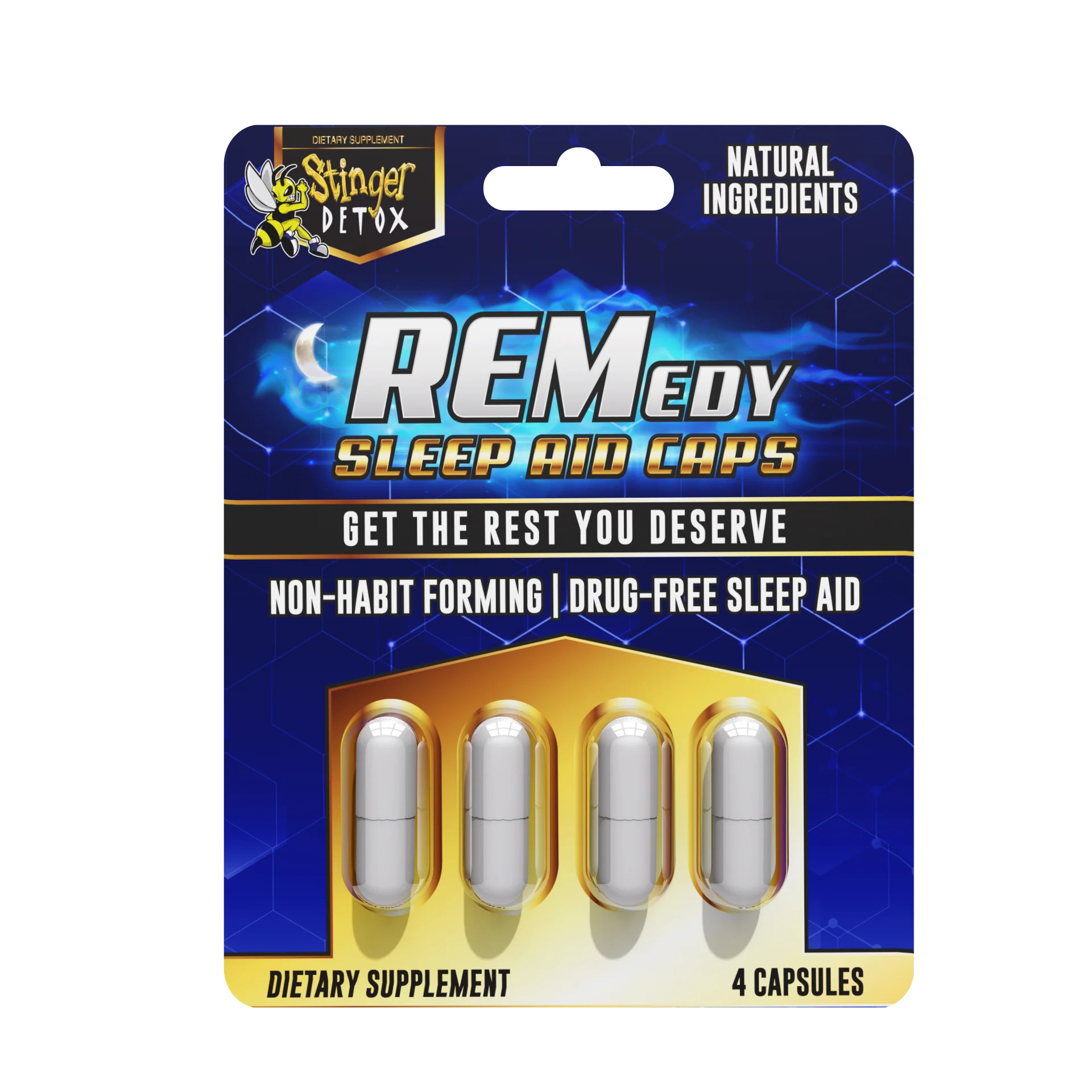 Stinger Detox REMedy Sleep Aid Caps