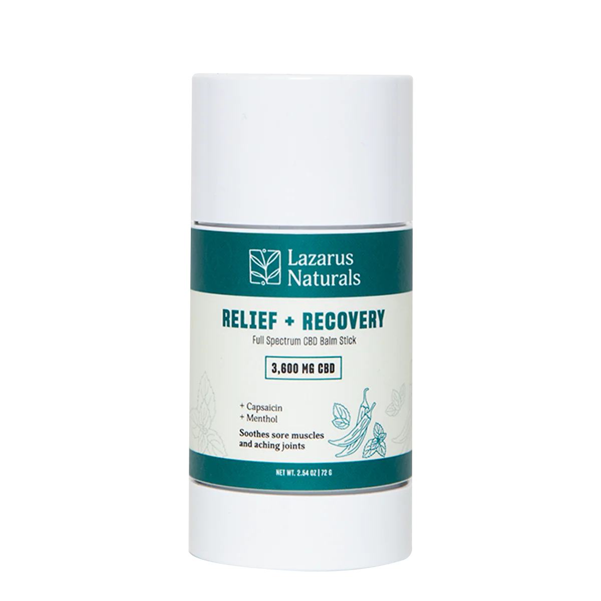 Lazarus Naturals Full Spectrum CBD Balm- Relief & Recovery