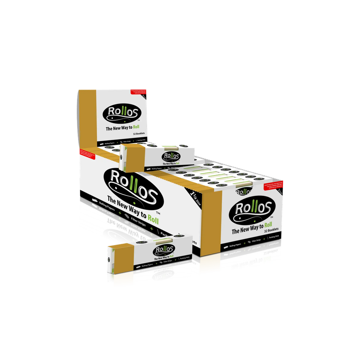 Rollos Gold 1 1/4 Papers
