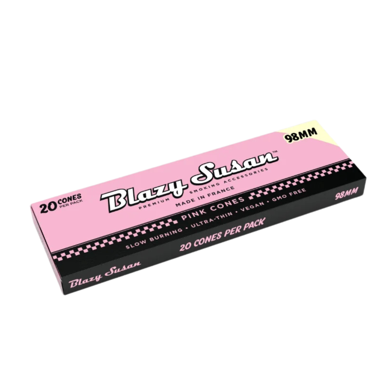 Blazy Susan Pink Cones 20pk - 98mm