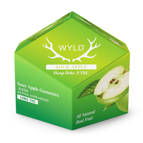 WYLD 10mg Hemp Delta-9 THC Gummies 10pk