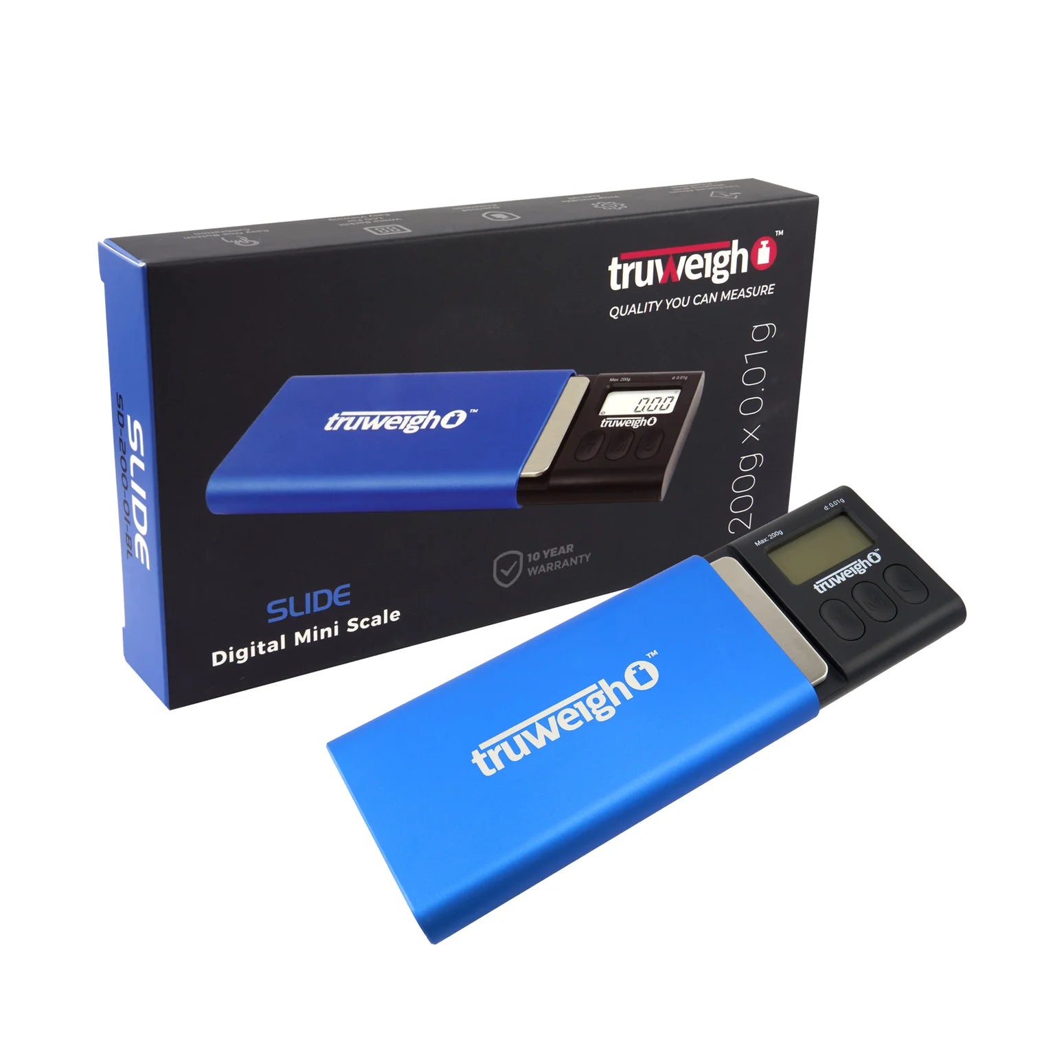 Truweigh Slide Digital Mini Scale 200g X 0.01g
