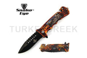 Snake Eye Tactical Rescue Style Spring Assisted Knife 4.5 - Bears