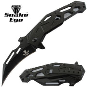 Snake Eye Tactical Karambit Spring Assist Knife