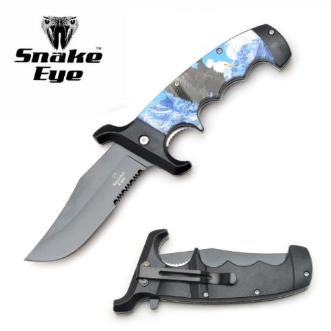 Snake Eye Tactical Spring Assist Knife