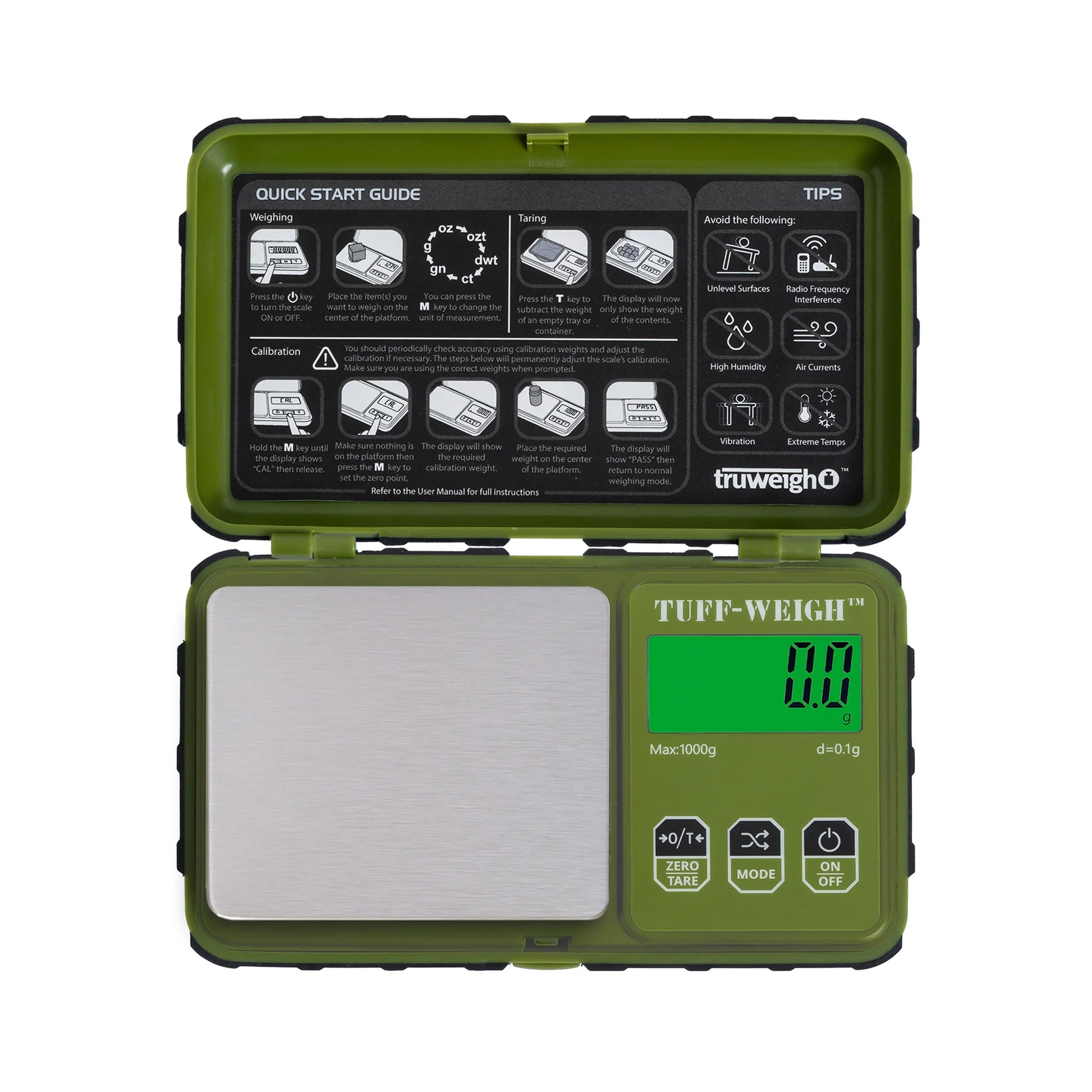 Truweigh Tuff-Weigh : 1000g X 0.1g