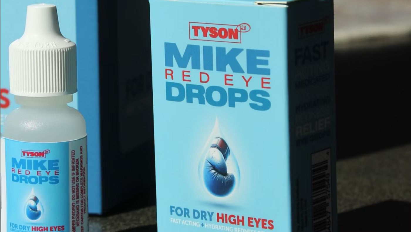 Mike Tyson Red Eye Drops - Sterile 0.5 fl oz (15ml)