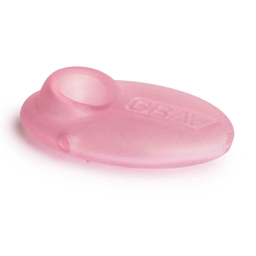 Grav 3 Inch Sandblasted Pebble Spoon Pipe