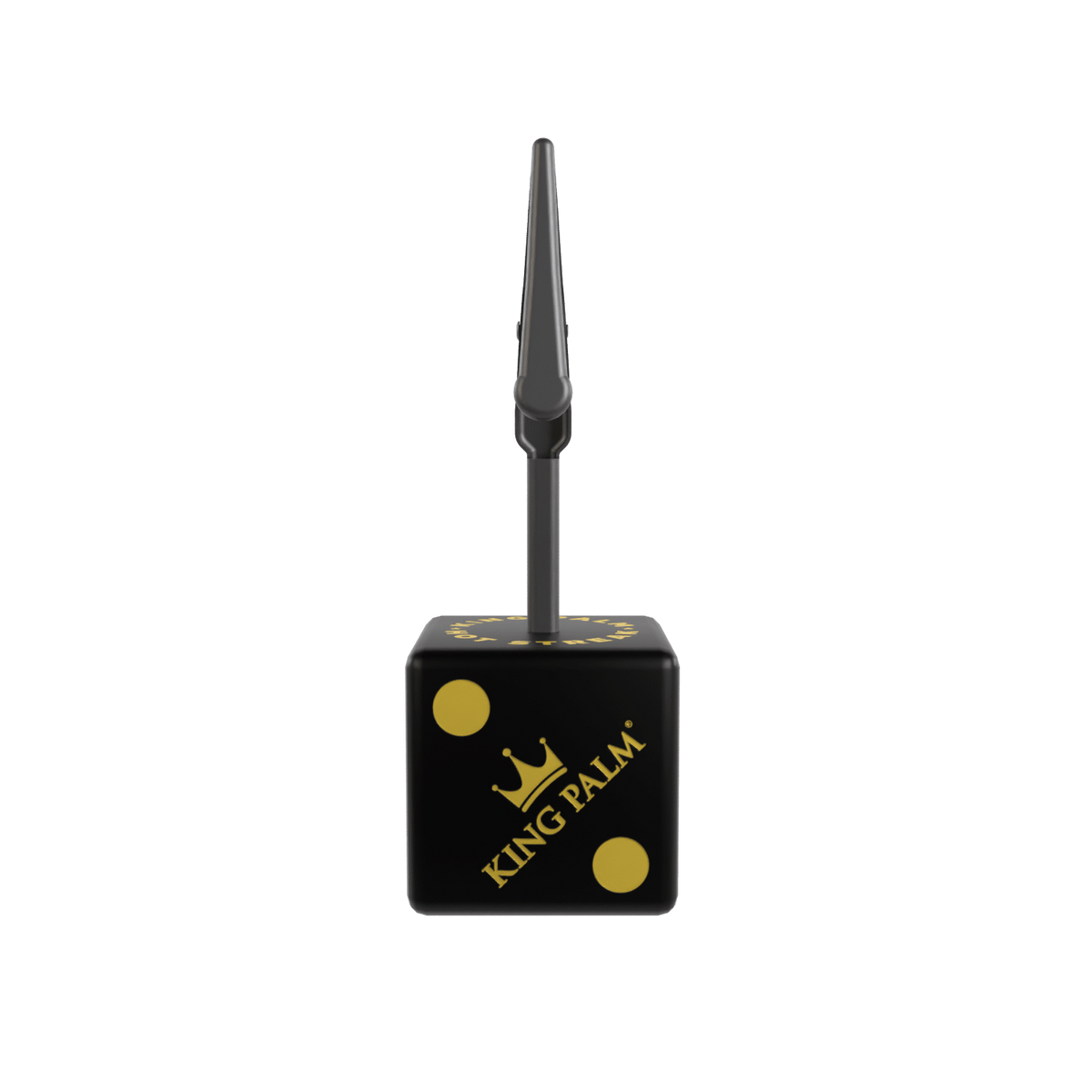 King Palm Dice Clip - Hot Streak - Black