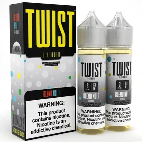 Twist 120ml Vape Juice (2pk 60ml bottles)