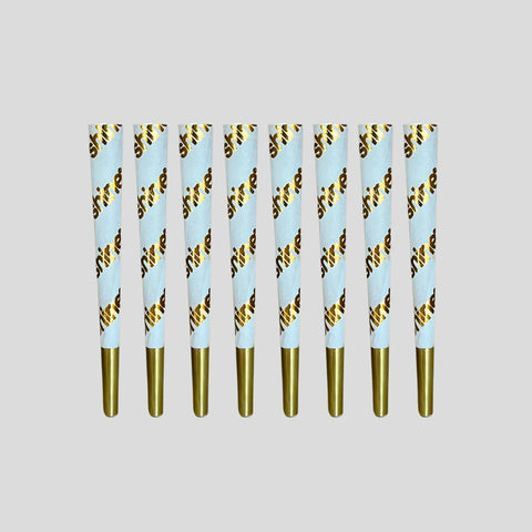 Shine White King Size 8 pack Cones