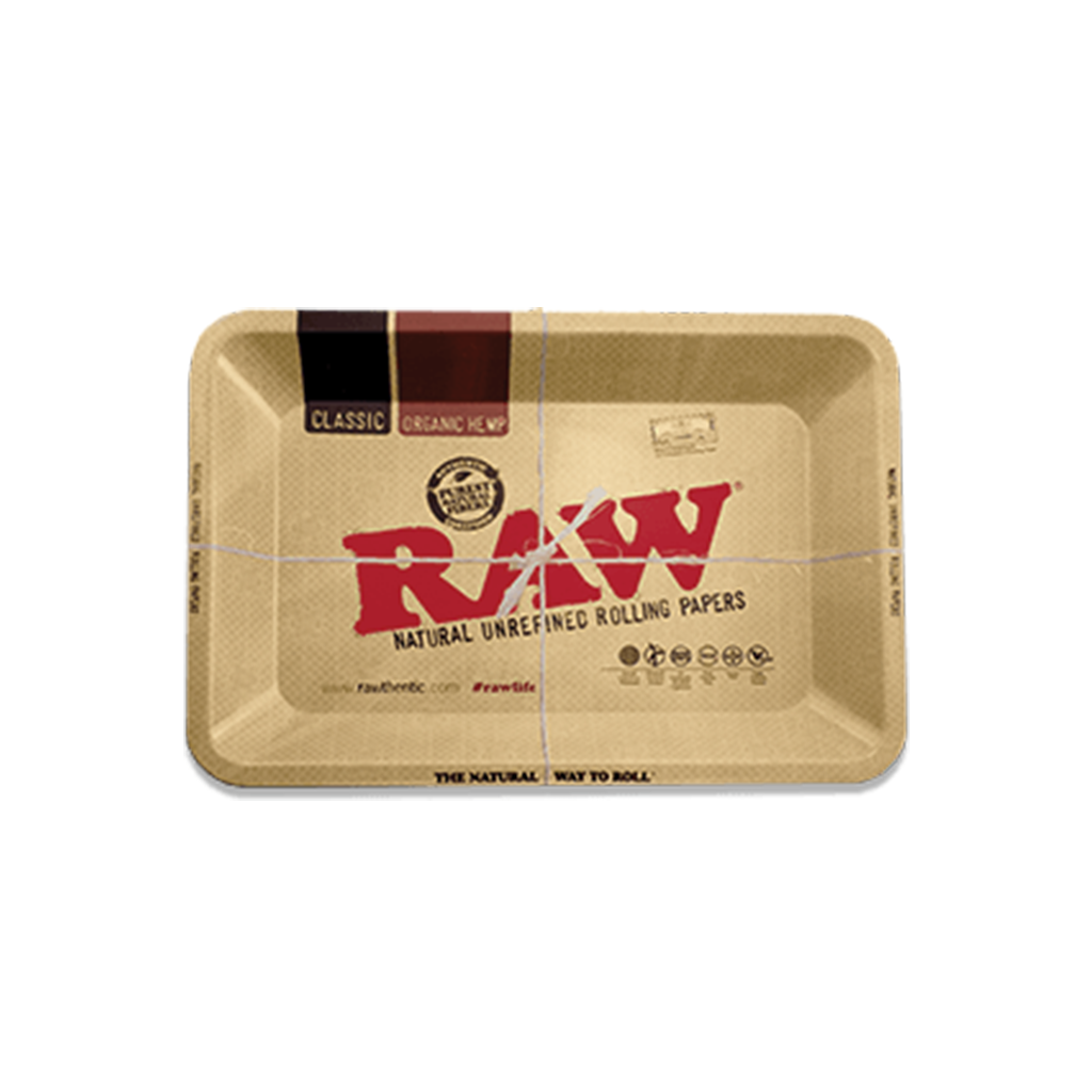 Raw Rolling Tray Mini- Classic Organic Hemp