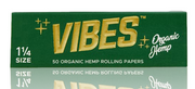 Vibes Papers - Organic Hemp : 1 1/4