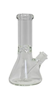 WP 108 - 10" Clear Glass Beaker Bong