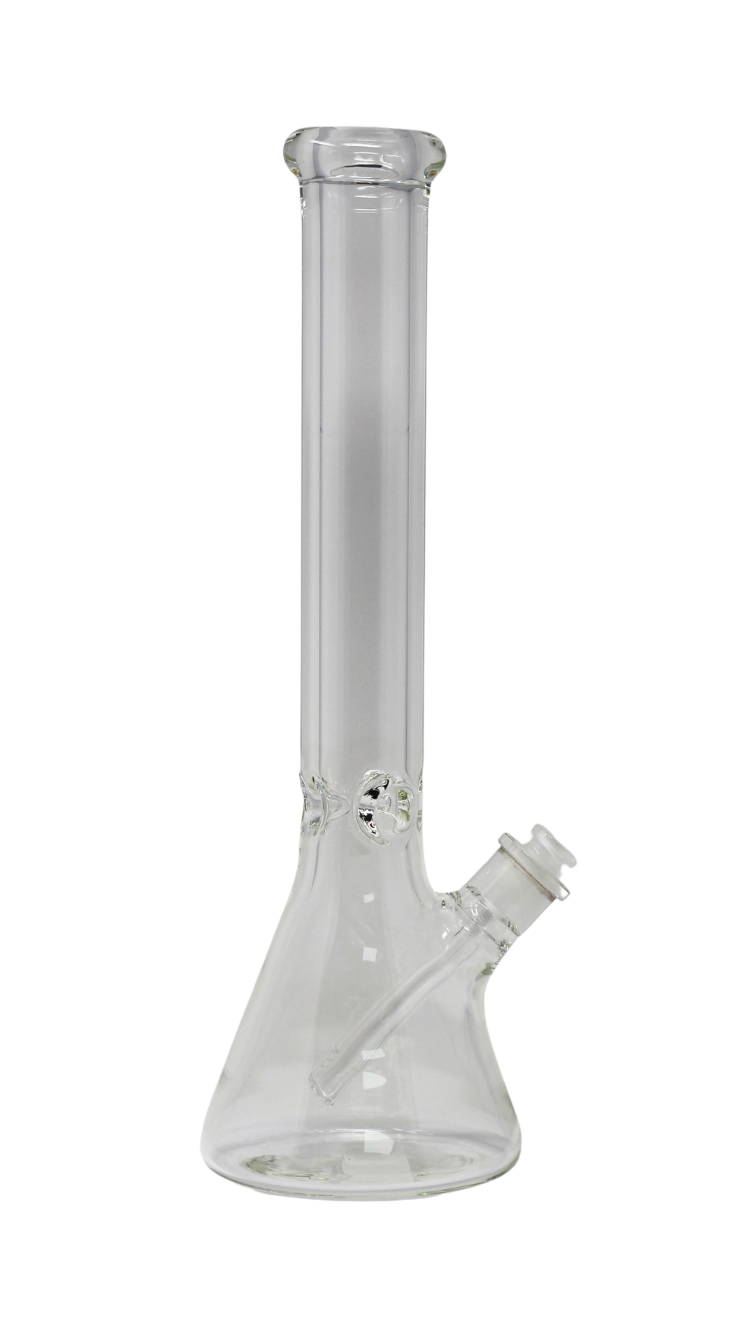 WP 109 - 18" Clear Beaker Glass Water Pipe