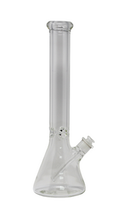 WP 109 - 18" Clear Beaker Glass Water Pipe