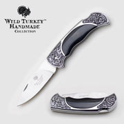 Wild Turkey Handmade Lock Back Manual Folding Knife