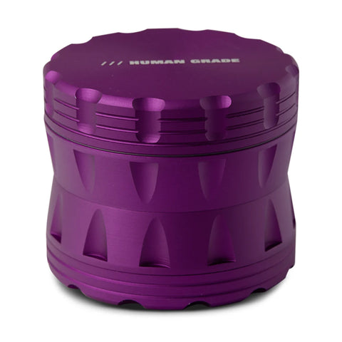 Human Grade Aluminum Grinder 2.5" 4pc - 2A