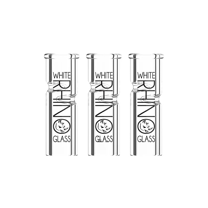 White Rhino Glass Tips-Round Tip