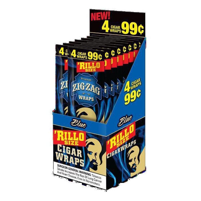 Zig Zag Wraps - Blue